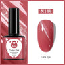 1pcs 7.3ml White Gel Nail Polish French Manicure Gel Polish Semi Permanent Soak Off UV Gel Varnish Base Top Coat Winter Nail 105