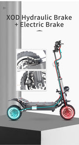 Halo Knight T107Pro Powerful Electric Scooter Adult Professional 95KM/H Fast E Scooter 6000W Off Road Dual Motor EScooter Cheap