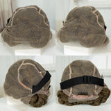 6" Short Bantu Knotless Braids Wig | 1B/30 Ombre | Full Lace