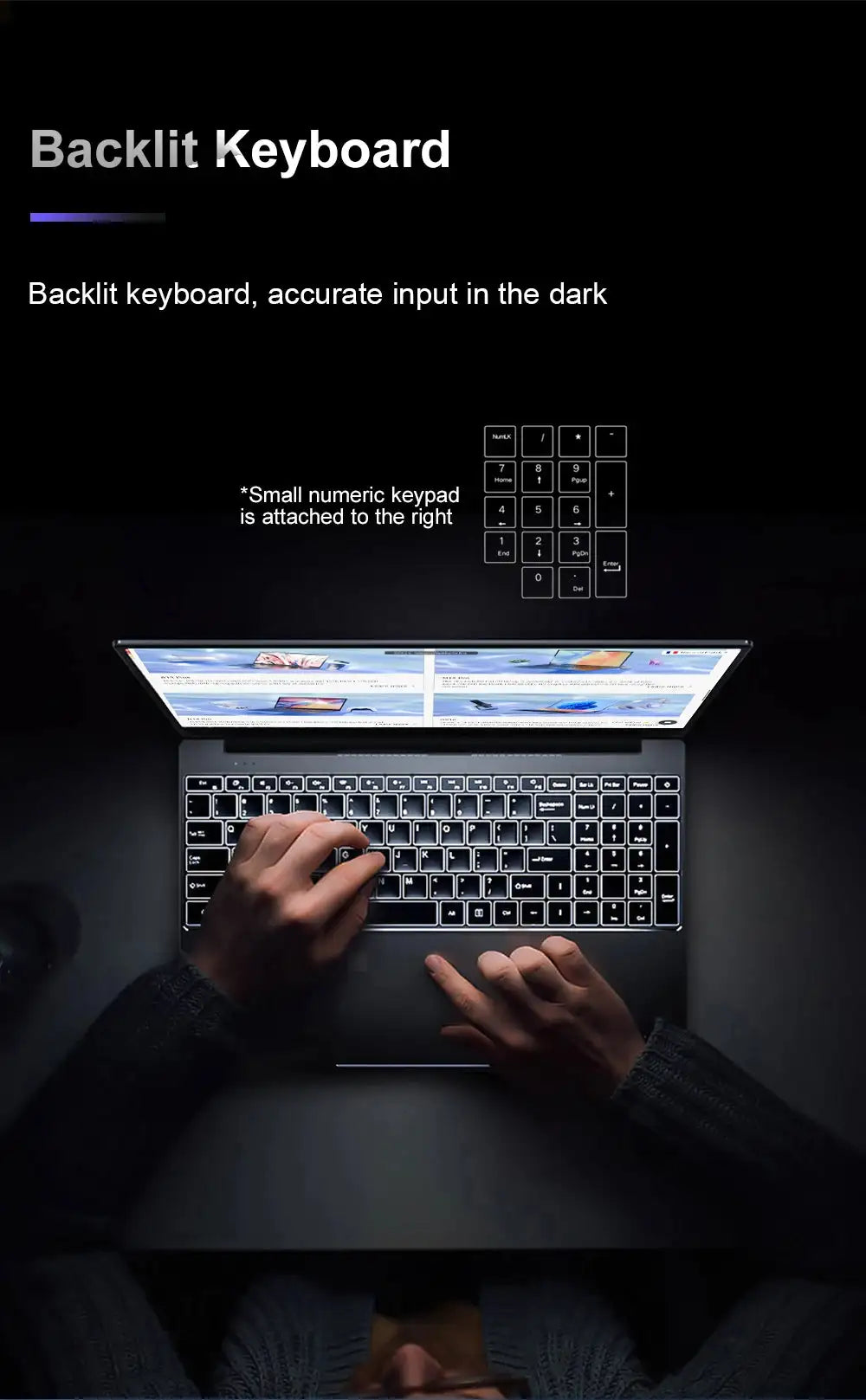 Ninkear A15 Plus Gaming  Laptop AMD Ryzen™ 7 5825U 4.5Ghz 15.6' FHD IPS 32GB DDR4 1TB SSD Backlit Keyboard Fingerprint Unlock - Lootquake