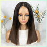 16A Double Drawn 1BT4 Chocolate Brown Bone Straight Wig | 2x6 Real HD Lace Raw Vietnamese Virgin Human Hair