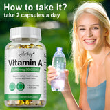 Vitamina A: favorece la salud de la piel y los ojos, la actividad antioxidante, el sistema inmunitario y la función reproductiva.