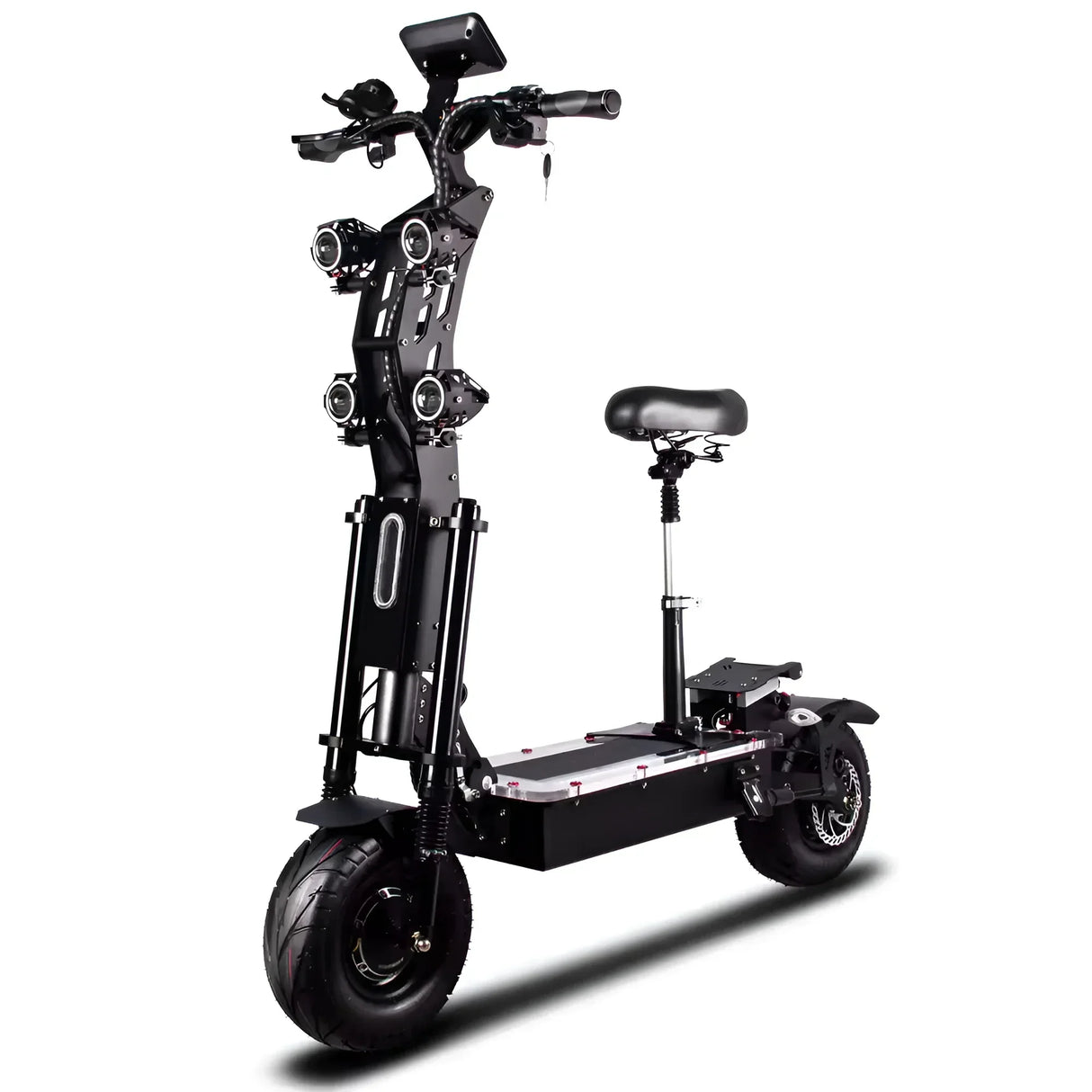 2024 new 10000W 72v 40ah electric scooter 13-inch tires maximum speed 130km/h cruising range 120km LCD screen foldable scooter