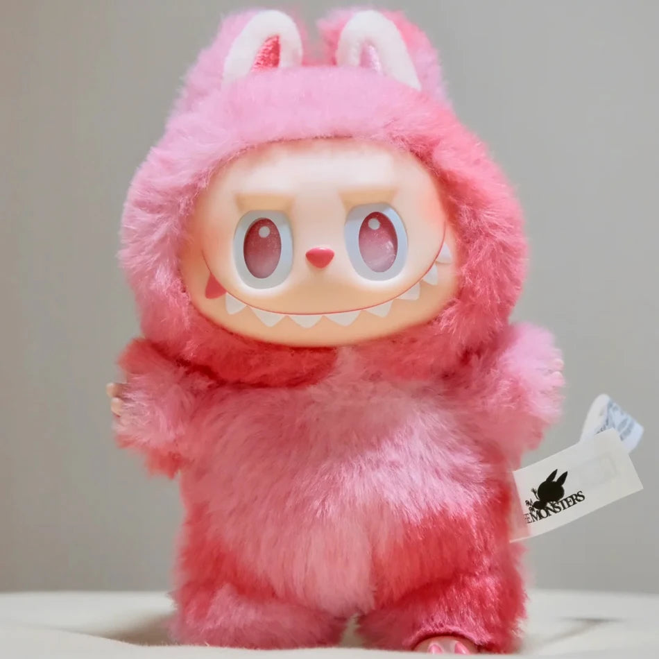 100% Original Labubu V3 boîte à cigarettes grande en énergie pour les monstres colgante figurine d'action version véritable Labubu poupée Anime