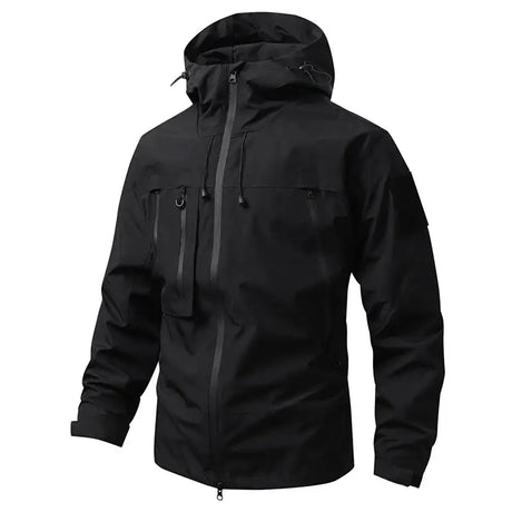 Autumn Men's Mountain Ski Jackets Outdoor Windbreaker Hiking Hooded Coats for Men Climbing Waterproof Jackets Raincoat Clothing - Lootquake