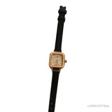 Hot Sales Women Watch Small Square Dial Thin Leather Strap Ladies Wristwatch Elegant Quartz Female Watches Casual reloj mujer - Lootquake