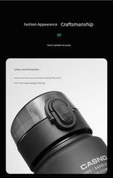 Casino Frosted Sports Water Cup Plastic Handy Cup Men and Women Creativity Portable Student Kettle with Lid Sports Bottle