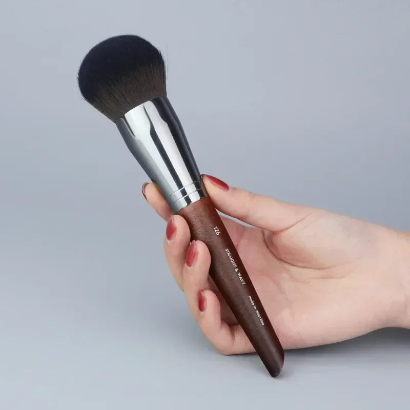 Grand pinceau pour fond de teint, blush, plat, pour BB crème, correcteur, fond de teint, liquide, crème, outils de maquillage