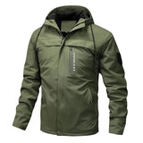 Winter Men's Warm Padded Jackets Fashion Men Fleece Lined Thermal Hooded Coats Men Mountain Ski Windbreaker Jackets Clothing - Lootquake