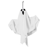 Spooky Ghost Halloween Decor Waterproof Halloween Glowing White Ghost Glowing Door Hanging Ghost for Halloween Garden Home Decor