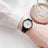 Simple Black White Women Quartz Watches Minimalist Design Silicone Strap Bracelet Wristwatch Women's Watch Reloj Mujer Relogio - Lootquake
