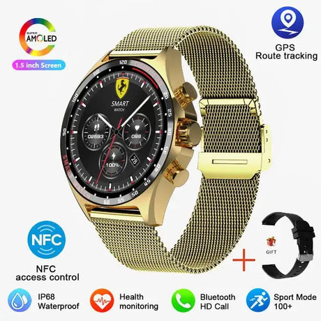 2024 New Outdoor Sports GPS Smart Watch Men Bluetooth Call HD Smartwatch Health  Monitoring Compass IP68 Waterproof Watches Men - Lootquake