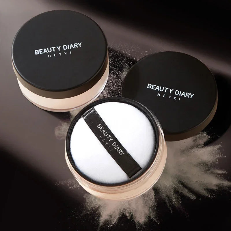 Polvos sueltos profesionales, control de aceite, antisudor, resistentes al agua, base mate, maquillaje de larga duración, translúcidos, polvos fijadores faciales.