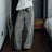 American Washed Leopard Print Wide Leg Jeans for Women Retro Street Distressed New Harajuku Style Hottie Baggy Y2K Casual Pants - Lootquake