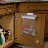 Garbage Hanging Bag Kitchen Trash Storage Rack Bag Hook Scouring Pad Dry Shelf Holder Kitchen Organizer Dish Rack