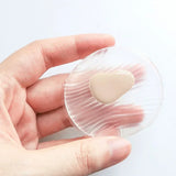 Esponja de silicona suave para polvos, para base de maquillaje, crema BB, sin polvos, herramientas de maquillaje.
