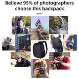 Multi-functional Outdoor Camera Backpack Video Digital Shoulder Camera Bag Waterproof Camera Photo Bag Case for DSLR Sony