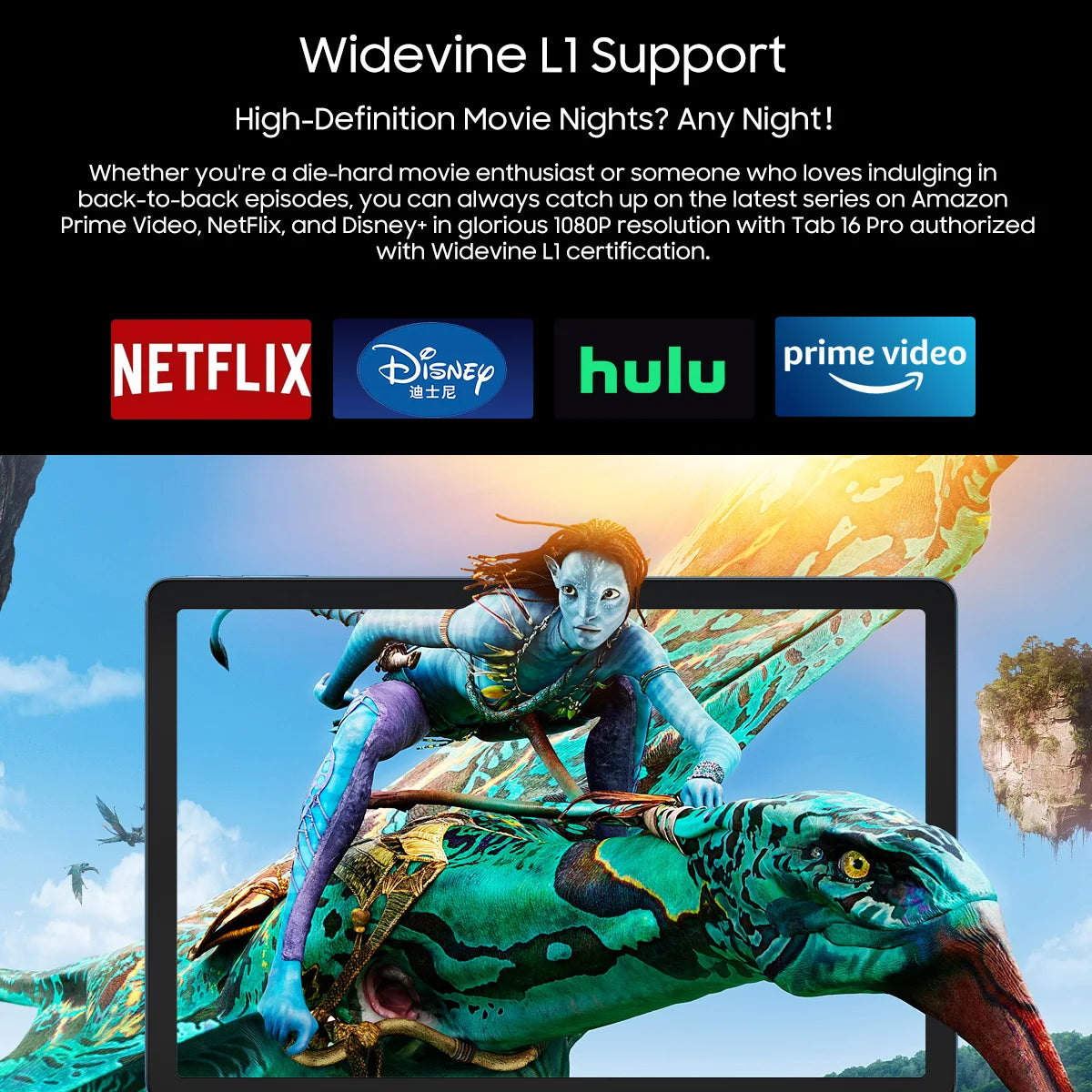 Tablette PC Blackview Tab 16 Pro 11'' FHD+ T616 Octa Core 24 Go (8+16) RAM 256 Go ROM 7700 mAh 4G Tablettes Android 14