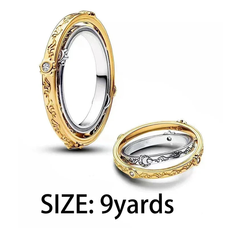 MINISO Charms de plata de ley 925 para pulseras originales de Harry Potter de 3 mm, colgantes para mujer, joyería DIY, regalos