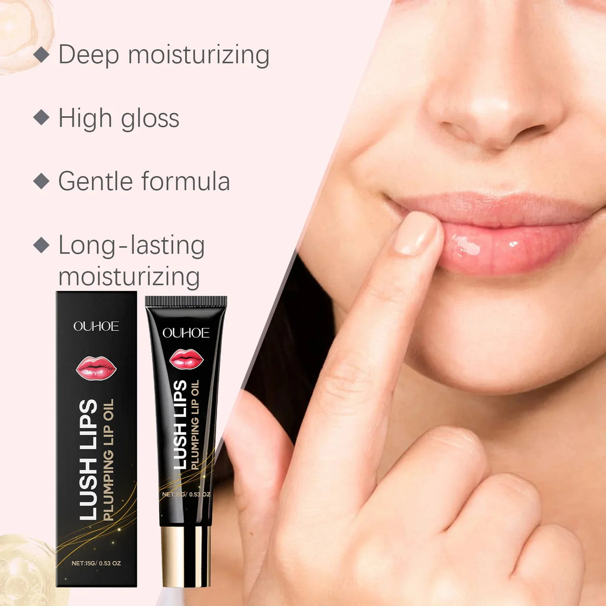 Lip Plumper Oil Instantly Volumising Increase Lip Elasticity Long-lasting Moisturizing Lush Lip Plumper Gloss Sexy Beauty Makeup