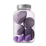 7 esponjas de maquillaje, esponjas cosméticas para base, esponjas para difuminar, esponjas para polvos, accesorios de maquillaje, herramientas de maquillaje para mujeres.
