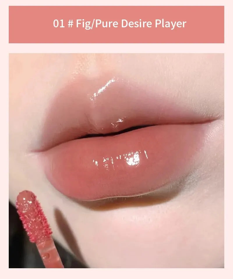 HERORANGEYingrun YueguangLip Gloss Non-stick Cup Lipstick Long-lasting Waterproof Lipstick Matte Lip Glaze Affordable Lipstick