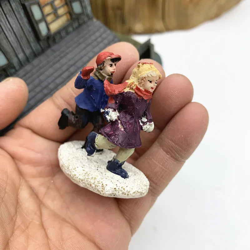 Halloween Christmas DIY Decor Miniature Figurines Sand Table Articles Handicraft Gifts Desk Outdoor Garden Sculpture