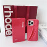 Set Gift Shopping Bag Rhode Phone Case For iPhone