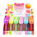 Gloss à lèvres 2 en 1 en forme de sucette, hydratant, repulpant, baume à lèvres, rouge à lèvres, huile minérale, nourrissant, soin des lèvres, maquillage, cosmétiques