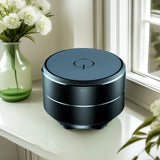 Enceinte Bluetooth sans fil, double TWS, vibration, son stéréo, mini enceinte à conduction osseuse, avec radio FM, livraison directe