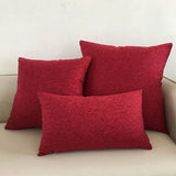 Housse de coussin décorative pour canapé, 30 x 50/40 x 40/45 x 45/40 x 60/50 x 50/55 x 55/60 x 60 cm