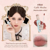 Flower Knows Strawberry Rococo Series Cloud Lip Cream Gloss à lèvres longue tenue Velvet Lip Tint Rouge à lèvres pour femmes Cosmétique