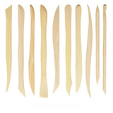 10Pieces Clay Sculpting Tools Set Wax Carving Pottery Sculpture Plastic Knife Plastic Shaper Polymer Modeling Clay Crafts Tools
