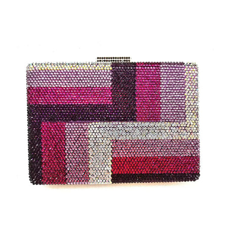 XIYUAN 2025 Women's Wallet Gem Dinner Clutch Purses Wedding Party Christmas Gift Evening Purse Bag Glass Rhinestone Evening Bags - Lootquake