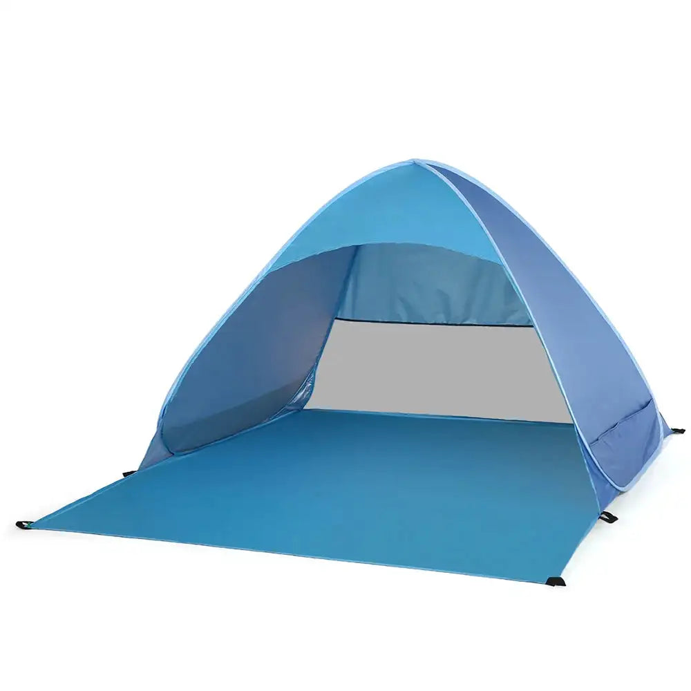 Tienda de campaña automática emergente para playa Lixada, ligera, para exteriores, con protección UV, para acampar y pescar, refugio solar tipo cabaña