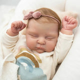21inch Reborn Doll Kit Peaches Soft Touch Fresh Color Unfinished Unpainted DIY Reborn Doll Parts Muñeca Kit Bebe Reborn - Lootquake