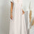 Women Elegant Solid Maxi Dress Summer Short Sleeve O Neck Vintage Harajuku Cotton Linen Loose Sundress Y2K Pockets Long Dress - Lootquake