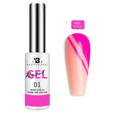 5ML Gold Silver Metallic Liner Paint Gel Polish Chrome Mirror Metal Effect Super Bright French UV LED Semi Permanent Nail Gel