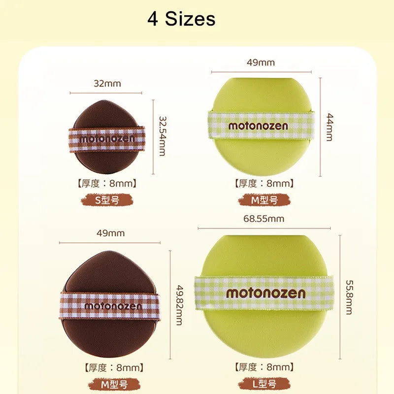 MOTONEOZEN 4pcs Makeup Blending Puffs Powder Foundation Concealer Details Cosmetic Beauty Sponge Applicator Tool Wholesale