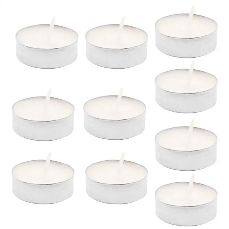 Mini vela multiusos, sin humo, segura, para bodas, sin fragancia, práctica y sin aroma, ideal para el baño.