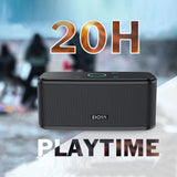 Altavoz Bluetooth DOSS SoundBox, control táctil, sonido HD de 12 W, resistencia al agua IPX5, micrófono integrado, manos libres.