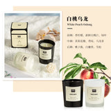 1 vela de aromaterapia con aroma a planta europea moderna para sala de estar, dormitorio, purificación del aire, fragancia duradera, decoración de vasos.