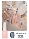 MIANEL 1-12pcs 12ML Mother-of-pearl Textured Gel Nail Polish With Aurora Effect, 2025 New Japanese-style Summer Top Selling