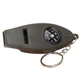 Mini Compass Thermometer Carabiner Compass Thermometer Carabiner 3 in 1 Outdoor Hiking Key Buckle Double Sided Metal Compasses - Lootquake