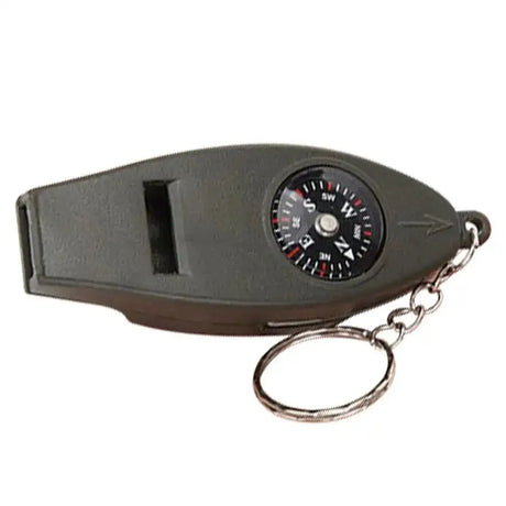 Mini Compass Thermometer Carabiner Compass Thermometer Carabiner 3 in 1 Outdoor Hiking Key Buckle Double Sided Metal Compasses - Lootquake