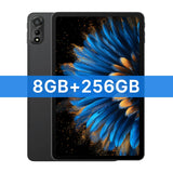 Tablettes Blackview MEGA 2 12 pouces 2K écran Widevine L1 24 Go (8 + 16) Android 15 256 Go 9000 mAh AI caméra principale Pad PC