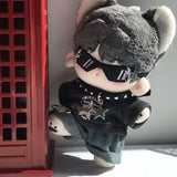 Ropa para muñecas Labubu, estilo hip hop americano, accesorios de ropa para muñecas V1 y V2, diseñador de ropa Labubu, juguete para muñecas de 15/17 cm