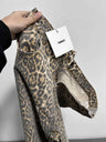 American Retro Leopard High Waist Baggy Jeans Women's Casual Pockets Hip-hop Pants 2024 Spring Y2K Oversiz Panther Denim Trouser - Lootquake