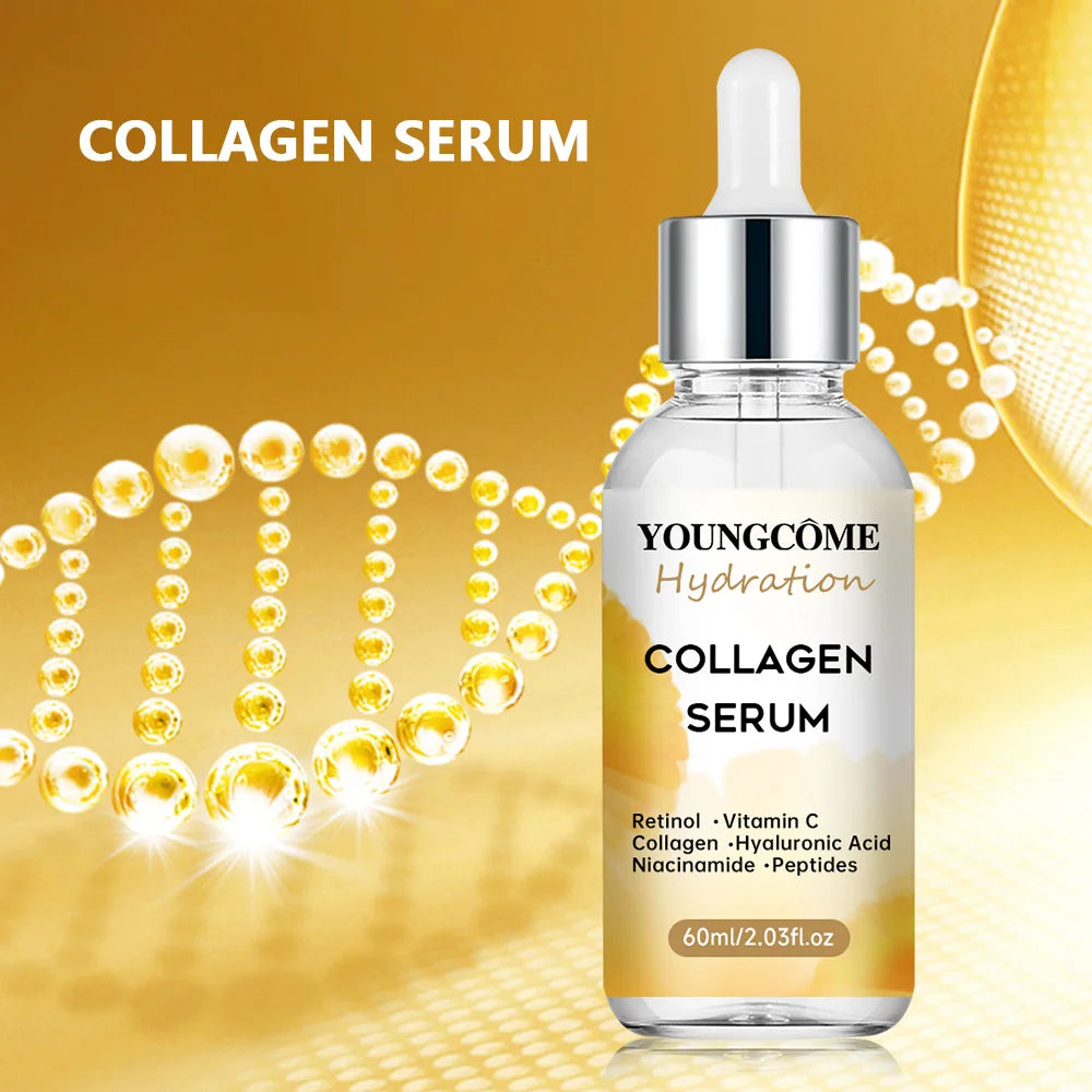Suero facial de colágeno, esencia líquida para el cuidado de la piel, hidratante, calmante y nutritivo, reduce los poros, cuidado de la piel en Corea (2025)