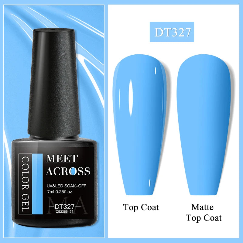 7ml Milky Jelly White Gel Nail Polish Natural Luster Long Lasting Nail Art All for Home DIY Manicure Soak Off UV LED Gel Vernis